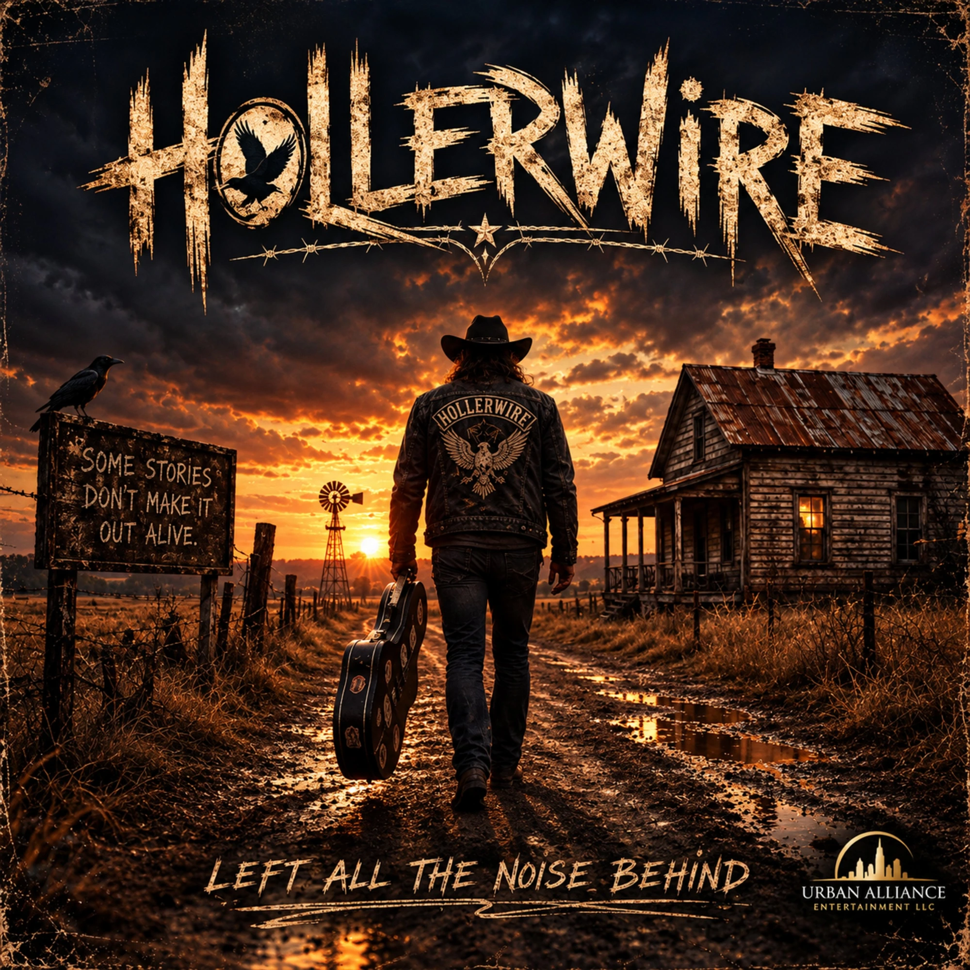 HOLLERWIRE — Left All The Noise Behind